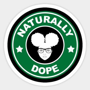 Naturally Dope Sticker